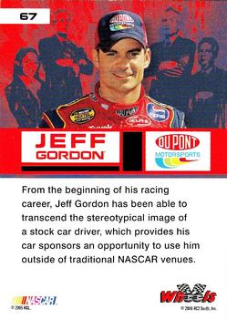 2006 Wheels High Gear #67 Jeff Gordon Back