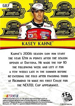 2007 Press Pass #117 Kasey Kahne Back