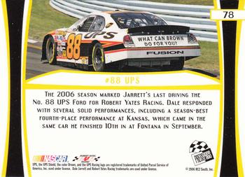 2007 Press Pass #78 Dale Jarrett's Car Back