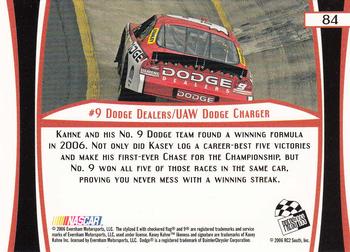 2007 Press Pass #84 Kasey Kahne's Car Back