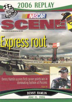 2007 Press Pass #90 Denny Hamlin Front