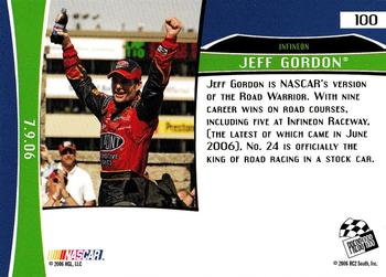 2007 Press Pass #100 Jeff Gordon Back