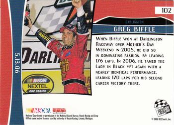 2007 Press Pass #102 Greg Biffle Back