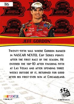 2007 Press Pass #116 Jeff Gordon Back