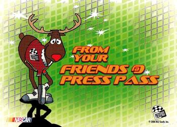 2007 Press Pass #NNO Santa Happy Holidays Back