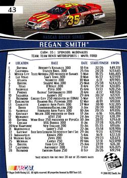 2007 Press Pass #43 Regan Smith Back
