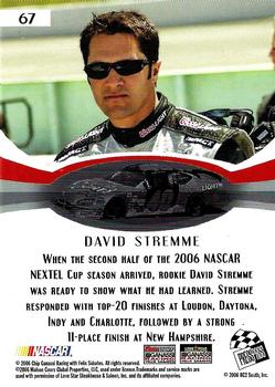 2007 Press Pass #67 David Stremme Back