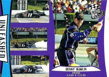 2007 Press Pass #98 Denny Hamlin Front