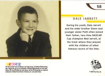 2007 Press Pass Eclipse #58 Dale Jarrett Back