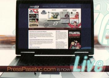 2007 Press Pass Eclipse #NNO PressPassInc.com is now Live Front