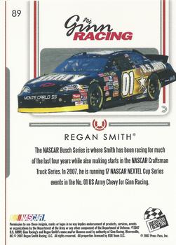 2007 Press Pass Premium #89 Regan Smith Back