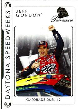 2007 Press Pass Premium #49 Jeff Gordon Front
