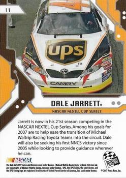 2007 Press Pass Stealth #11 Dale Jarrett Back