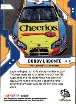 2007 Press Pass Stealth #15 Bobby Labonte Back