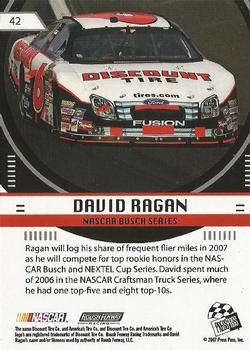 2007 Press Pass Stealth #42 David Ragan Back