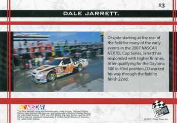 2007 Press Pass VIP #13 Dale Jarrett Back