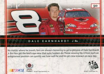 2007 Press Pass VIP #50 Dale Earnhardt Jr.'s Car Back