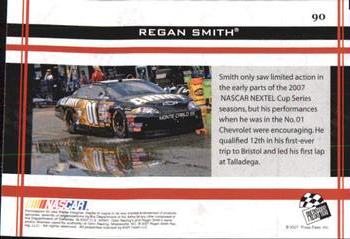 2007 Press Pass VIP #90 Regan Smith Back