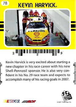 2007 Traks #78 Kevin Harvick Back