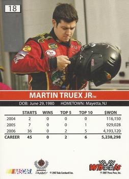 2007 Wheels High Gear #18 Martin Truex Jr. Back