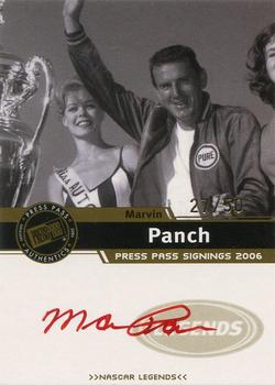 2006 Press Pass - Signings Gold Red Ink #NNO Marvin Panch Front
