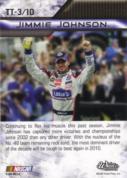 2010 Wheels Element - 10 in '10 #TT-3 Jimmie Johnson Back