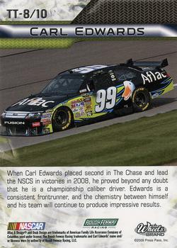 2010 Wheels Element - 10 in '10 #TT-8 Carl Edwards Back