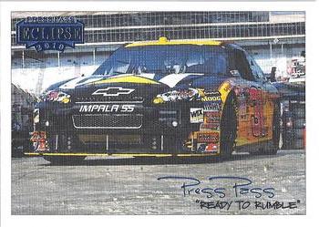 2010 Press Pass Eclipse - Gallery Edition #39 Jeff Burton's Car Front