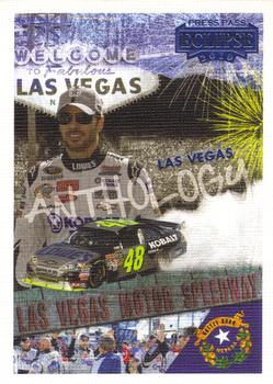 2010 Press Pass Eclipse - Gallery Edition #55 Jimmie Johnson Las Vegas Front