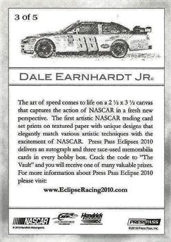 2010 Press Pass Eclipse - Element #3 Dale Earnhardt Jr. Back