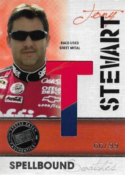 2010 Press Pass Eclipse - Spellbound Swatches #SS-TS2 Tony Stewart Front