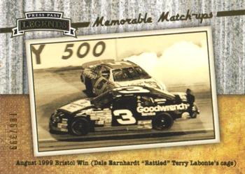 2010 Press Pass Legends - Gold #55 Dale Earnhardt/Terry Labonte Front