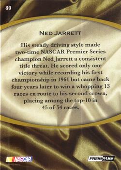 2010 Press Pass Legends - Gold #80 Ned Jarrett Back