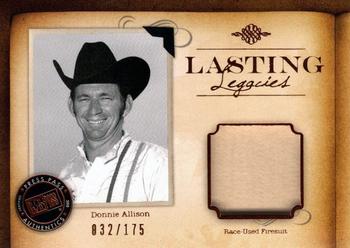 2010 Press Pass Legends - Lasting Legacies Copper #LL-DoA Donnie Allison Front