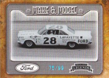 2010 Press Pass Legends - Make and Model Blue #M&M 3 Ford Front