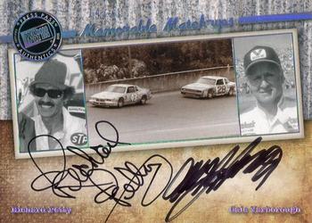 2010 Press Pass Legends - Memorable Match-ups Autographs #NNO Richard Petty/Cale Yarborough Front