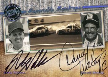 2010 Press Pass Legends - Memorable Match-ups Autographs #NNO Rusty Wallace/Darrell Waltrip Front
