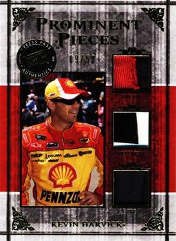 2010 Press Pass Legends - Prominent Pieces Gold #PP-KH Kevin Harvick Front