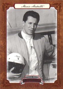 2010 Press Pass Legends - Red #4 Mario Andretti Front