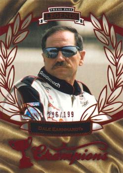 2010 Press Pass Legends - Red #77 Dale Earnhardt Front