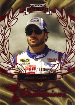 2010 Press Pass Legends - Red #79 Jimmie Johnson Front