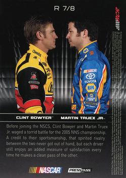 2010 Press Pass Premium - Rivals #R 7 Clint Bowyer / Martin Truex Jr. Back