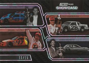 2010 Press Pass Showcase - 4th Gear (Melting) #29 Richard Petty/Mario Andretti/Darrell Waltrip/Cale Yarborough Front