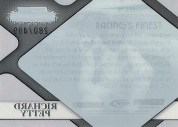 2010 Press Pass Showcase - Racing's Finest #RF 2 Richard Petty Back