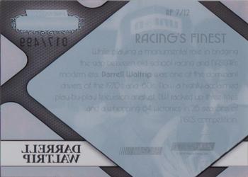 2010 Press Pass Showcase - Racing's Finest #RF 7 Darrell Waltrip Back