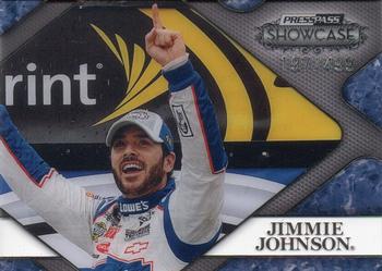 2010 Press Pass Showcase - Racing's Finest #RF 12 Jimmie Johnson Front