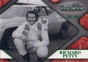2010 Press Pass Showcase - Racing's Finest Green #RF 2 Richard Petty Front