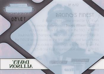 2010 Press Pass Showcase - Racing's Finest Green #RF 8 Davey Allison Back