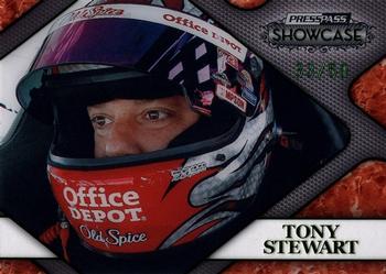 2010 Press Pass Showcase - Racing's Finest Green #RF 11 Tony Stewart Front