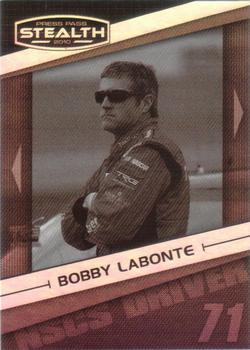 2010 Press Pass Stealth - Black and White #20 Bobby Labonte Front